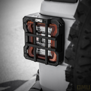 Omu Genesis ฝาครอบไฟท้ายอลูมิเนียมสำหรับ JEEP Wrangler JL อุปกรณ์ป้องกันไฟท้าย - Product Image 3