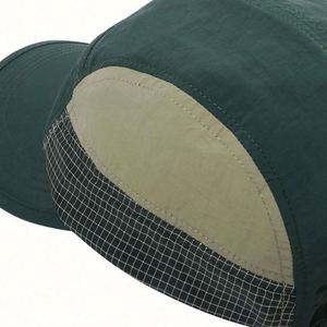 Casquette de sport imperméable et tendance pour activités de plein air, chapeau de camping en nylon à séchage rapide, casquette de pêche à 5 panneaux - Product Image 4