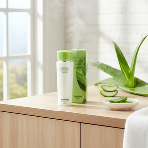 Cosmétique coréenne 3W Clinic Aloe Full Water Activating Emulsion K-Beauty Lotion hydratante nourrissante apaisante pour le soin du visage 150ml - Product Image 3