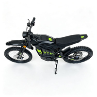 Moto tout-terrain électrique professionnelle haute vitesse Mototec 90 km/h 72 V 10 kW pour la course hors route