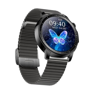 <span class=keywords><strong>Smartwatch</strong></span> V65 <span class=keywords><strong>con</strong></span> <span class=keywords><strong>cinturino</strong></span> <span class=keywords><strong>in</strong></span> <span class=keywords><strong>acciaio</strong></span> inossidabile, schermo AMOLED, <span class=keywords><strong>orologio</strong></span> intelligente per uomo e donna per rispondere e effettuare chiamate - Product Image 5