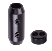 Adaptateur pour prise d'écouteurs, connecteur de fil, 6mm à double, 3.5mm en alliage d'aluminium