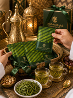 Thé Vert Kaif Premium en Vrac, Thé Vert Chinois 5482, Feuilles Fraîches et Légères, Santé et Minceur, Thé en Feuilles Nouvellement Récolté 5G