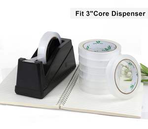 BOMEI PACK BOPP Şeffaf Bant Yedekleri Dispenseri Hediye Paketleme Bandı 3 inç Göbekli Ev Ofis 3/4 inç X 60 yarda - Product Image 6