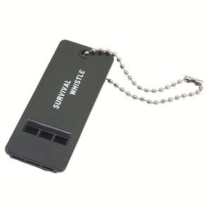 Handmade Flat Plastic Whistles with Custom Logos for Corporate Gifts and Promotional Events - Product Image 3