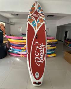 Planche de paddle gonflable ultra large de 33 pouces, nouvelle conception, livraison rapide, planche de paddle gonflable Drop Stitch - Product Image 2