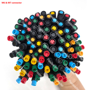 2 <span class=keywords><strong>3</strong></span> 4 5 6 <span class=keywords><strong>pin</strong></span> M6 M7 M8 dây nối cáp chống thấm nước cho xe đạp điện e-bike e-bus - Product Image 1