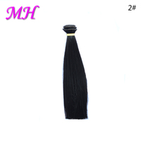 Tissages de cheveux synthétiques pour poupées, perruques en Fiber synthétique lisse pour 100, 1/3,1/4, 1/6, 20cm x 1/8 cm, accessoires pour poupées