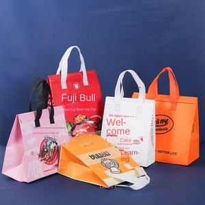 Sac isotherme personnalisé en aluminium non tissé pour la livraison de repas et l'emballage alimentaire - Product Image 5