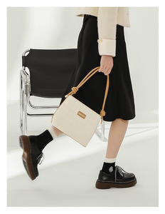 Usine en gros femmes en cuir véritable Vintage <span class=keywords><strong>Mary</strong></span> Jane plate-forme mocassins petit cuir pour <span class=keywords><strong>Martin</strong></span> bottes mignon gros orteil conception - Product Image 6