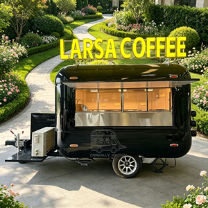 Stainless Steel USA Food Truck Business Ready Mobile Kitchen Bakery Trailer - Product Image 4