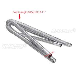 Tuyau de ventilation/silencieux d'échappement pour chauffage de stationnement diesel Webasto, 60/100/200/300 cm - Product Image 6