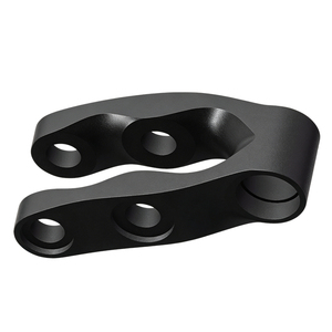 Pieza Mecanizada CNC Personalizada, Certificación ISO9001, Torneado, Aluminio Anodizado, Tratamiento <span class=keywords><strong>de</strong></span> Superficies Metálicas, <span class=keywords><strong>Biela</strong></span> <span class=keywords><strong>de</strong></span> <span class=keywords><strong>Bicicleta</strong></span> - Product Image 1