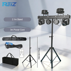 Expédition Rapide Barre d'effets portable 5-en-1 à LED RGBW avec faisceau, Derby, Par, Spot, Stroboscope pour DJ, discothèque et soirée - Product Image 1