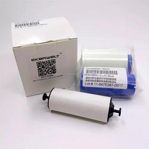 Ruban Zebra 800015-UV compatible avec l'imprimante de cartes d'identité P300C P310i <span class=keywords><strong>P310c</strong></span> P420i P430i P500C P520i P600C avec rouleaux de nettoyage gratuits - Product Image 4