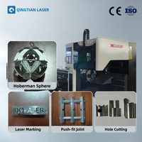 Machine de découpe laser à fibre CNC 5 axes automatique - Traitement de tubes en acier inoxydable et en aluminium de haute précision