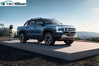 Оптовая продажа: Новый пикап BYD Shark PHEV 2025 года, 1.5T, двухмоторный, полный привод, платформа DMO, запас хода 840 км, поворотный экран 12.8 дюймов, экспорт из Китая