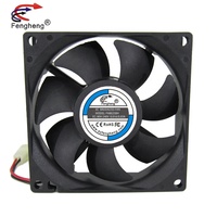 Ventilateur axial de refroidissement EC 80x80x25mm 8025 24V 48V 110V à roulement à billes, grand volume d'air, ventilateur de refroidissement 80mm, ventilateur étanche IP68