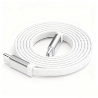 Kabel Data Pengisian Cepat Tipe-C PD60W Berbahan Nilon Kepang untuk Iphone17, Kabel Pengisian Warna Oranye, Harga Pabrik