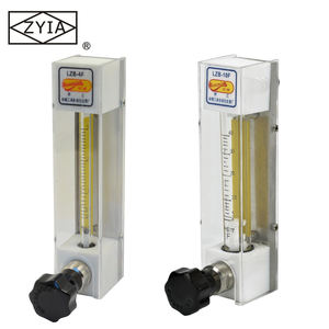 Roestvrijstalen Kunststof Rotameter Flowmeter Aanpasbare Glazen Buis Gasdebietmeter Met Anti-Corrosie Chemische Oem Ondersteund - Product Image 4