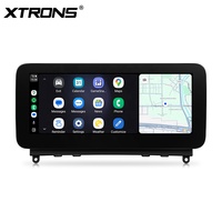 XTRONS Lecteur multimédia GPS de voiture Android 10,25 pouces Octa Core 4 Go + 64 Go avec DSP 4G mondial intégré pour Mercedes-Benz Classe C W204
