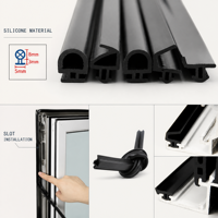 Joint d'étanchéité en caoutchouc EPDM, joint flexible pour interstice de cadre de porte et fenêtre, isolation de bâtiment, vente en gros, direct usine