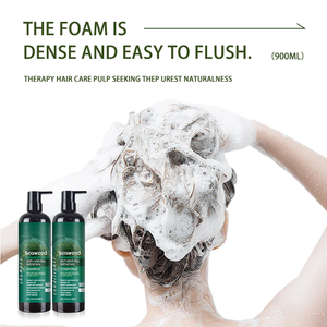 Champú y acondicionador sin sulfato de silicona de algas marinas de 900ml de esencia orgánica natural para reparar el cuidado del cabello - Product Image 2