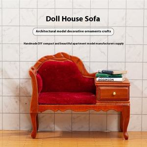 Meuble Miniature DIY pour Maison de Poupée Décorations de Salon Canapé Effondrement Quelques Tiroirs Ornements Modèle Personnalisable pour - Product Image 2