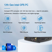 Mini PC OPS Tacteasy 2026 Nouveau Design Portatif 8+256G Système Intel Windows 4K OPS pour Éducation Écran Plat Interactif DDR4