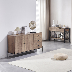 Giao diện điều khiển tủ gỗ trong nhà đồ nội thất nhà bếp gỗ tủ gỗ hai cửa ba ngăn kéo tường sideboards - Product Image 4