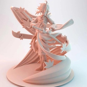 맞춤형 ISO 9001 플라스틱 3D 프린팅 서비스 플라스틱 3D 프린팅 장식품 만화 캐릭터 모델 - Product Image 2