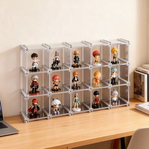 إنتاج مصنعي لقطاعات الألمنيوم المبثوقة 2040 و4040 المعالجة بالسفع الرملي من سلسلة 6000 بشكل مربع لنموذج رف الدمى مع خدمة القطع والثني - Product Image 1