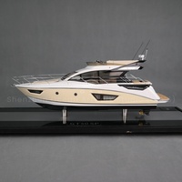 Fait à la main avec Sunseeker Princess Autres marques de Yacht Cadeau Navigation de plaisance Personnalisé 53cm Riva Yacht Modèle de bateau de croisière