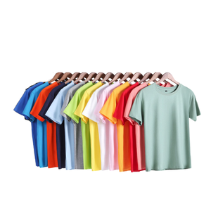 Camisetas de Cuello Redondo para Hombre, Personalizadas al por Mayor, de Gran Tamaño, 200 Gramos, de Algodón, Estilo Urbano, Deportivo, Vintage, Bordadas, Lisas - Product Image 4