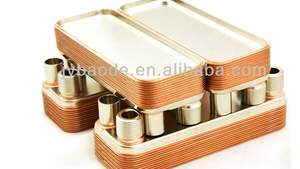 סטנדרטי HVAC ניקל <span class=keywords><strong>CB20</strong></span> brazed חום משאבת קאורי מחליף חום - Product Image 2