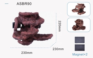 天然の赤い溶岩岩水槽フィルター砂利ミネラル装飾火山石水族館底部風景非金属製品 - Product Image 3
