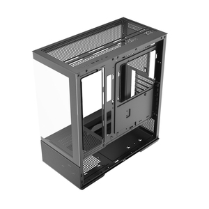 PIÈCES D'ORDINATEUR Boîtier <span class=keywords><strong>PC</strong></span> de jeu de tour moyenne Power Bin avec <span class=keywords><strong>alimentation</strong></span> ATX Panneau TG Ventilateurs RVB Fenêtre latérale - Product Image 5