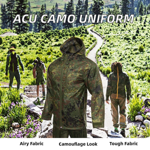 Uniformes Tácticos Transpirables de Camuflaje Oxford CP de Shero ACU Pakistan, Cómodos y Prácticos para Actividades al Aire Libre para Hombres - Product Image 2