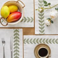 Serviettes de table en lin brodées sur mesure, fabricant certifié OEKO TEX et BSCI, toutes couleurs et tailles disponibles pour hôtel et restaurant