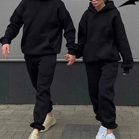 Ensembles Unisexe Capuche et Survêtements OEM ODM Décontractés Homme Femme Lourd Oversize Polaire Chaud Automne Hiver