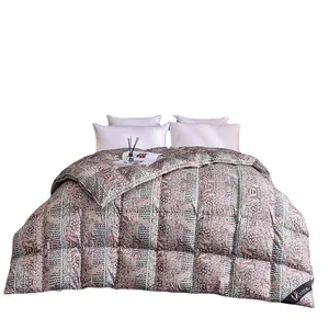 The fibers are long delicate and breathable and soft to the touch comfortable comforter for good sleep