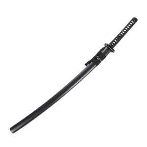 Mango negro clásico Real japonés Katana Samurai espada Ninja espadas para niños