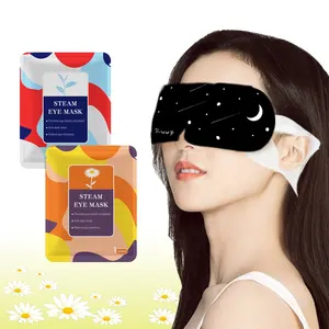 Trending गर्म बिक्री आँख गर्मी पैड भाप मुखौटा eyemask कस्टम स्वयं हीटिंग गर्म नींद तत्काल आँख का मुखौटा