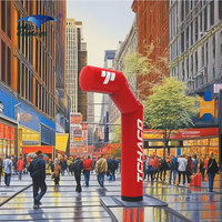 Fabricant d'usine Course gonflable en plein air Événements de course Publicité Logo personnalisé Impression Porte en arc