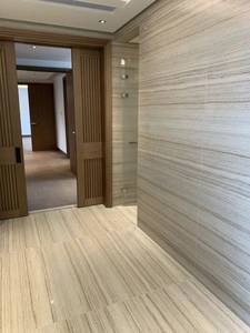 Revestimiento de pared de suelo pulido de losa de mármol de vena de madera de cristal moderno para uso interior impermeable para sala de estar Villa de lujo - Product Image 5