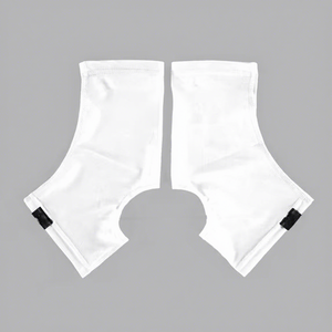 Calcetines Deportivos Unisex para Adultos, Blancos con Estampado de Cruz, Transpirables, de Poliéster, para Todas las Temporadas - Product Image 1