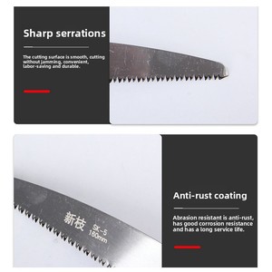 <span class=keywords><strong>Scie</strong></span> pliante transfrontalière 160 à lame dentelée, <span class=keywords><strong>scie</strong></span> à bois d'extérieur, outils de jardinage, <span class=keywords><strong>scie</strong></span> d'élagage pour arbres fruitiers, <span class=keywords><strong>scie</strong></span> de charpentier - Product Image 3