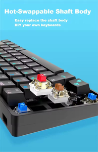 Wired gaming mechanical <b>keyboard</b> Rgb backlit mini compact size portable office and gaming <b>keyboard</b> - Product Image 5