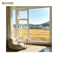 Ventana Panorámica de Aluminio para Piso, Estilo Moderno, para Villa Norteamericana