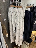 Pantalon de sport décontracté pour femme, style BM, nouvelle collection américaine, 100 % coton, taille haute élastique, coupe droite longue, pour le sport et la détente